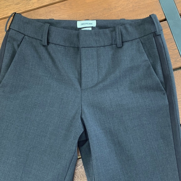 Zadig & Voltaire Posh Anthra Crop Pants - Picture 5 of 5